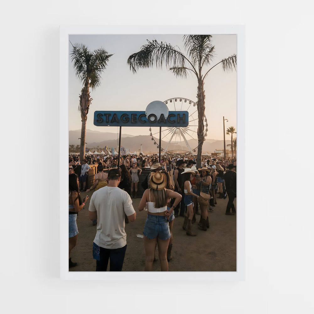 Poster Stagecoach country – affiche Danse (vue 3)